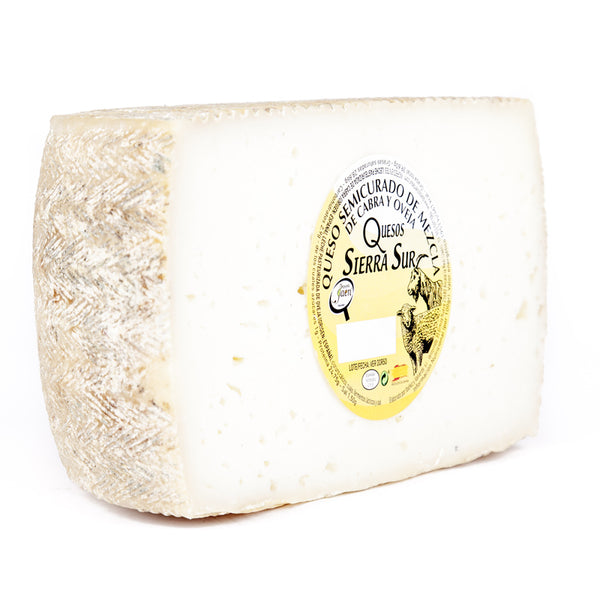 Queso mixto semicurado entero