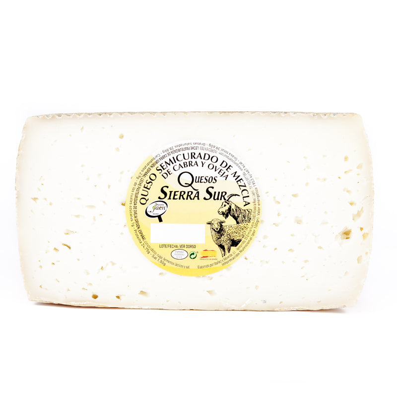 Semi-cured mixed cheese half cheese