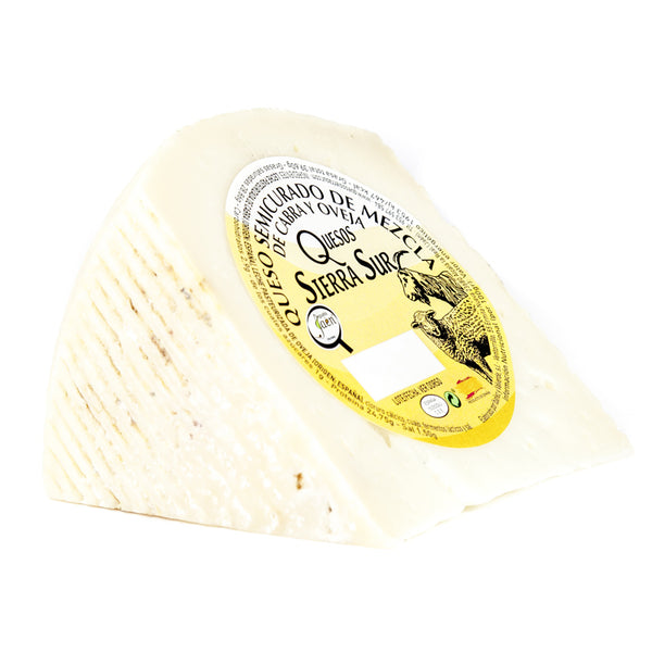 Queso mixto semicurado, cuña 1/8