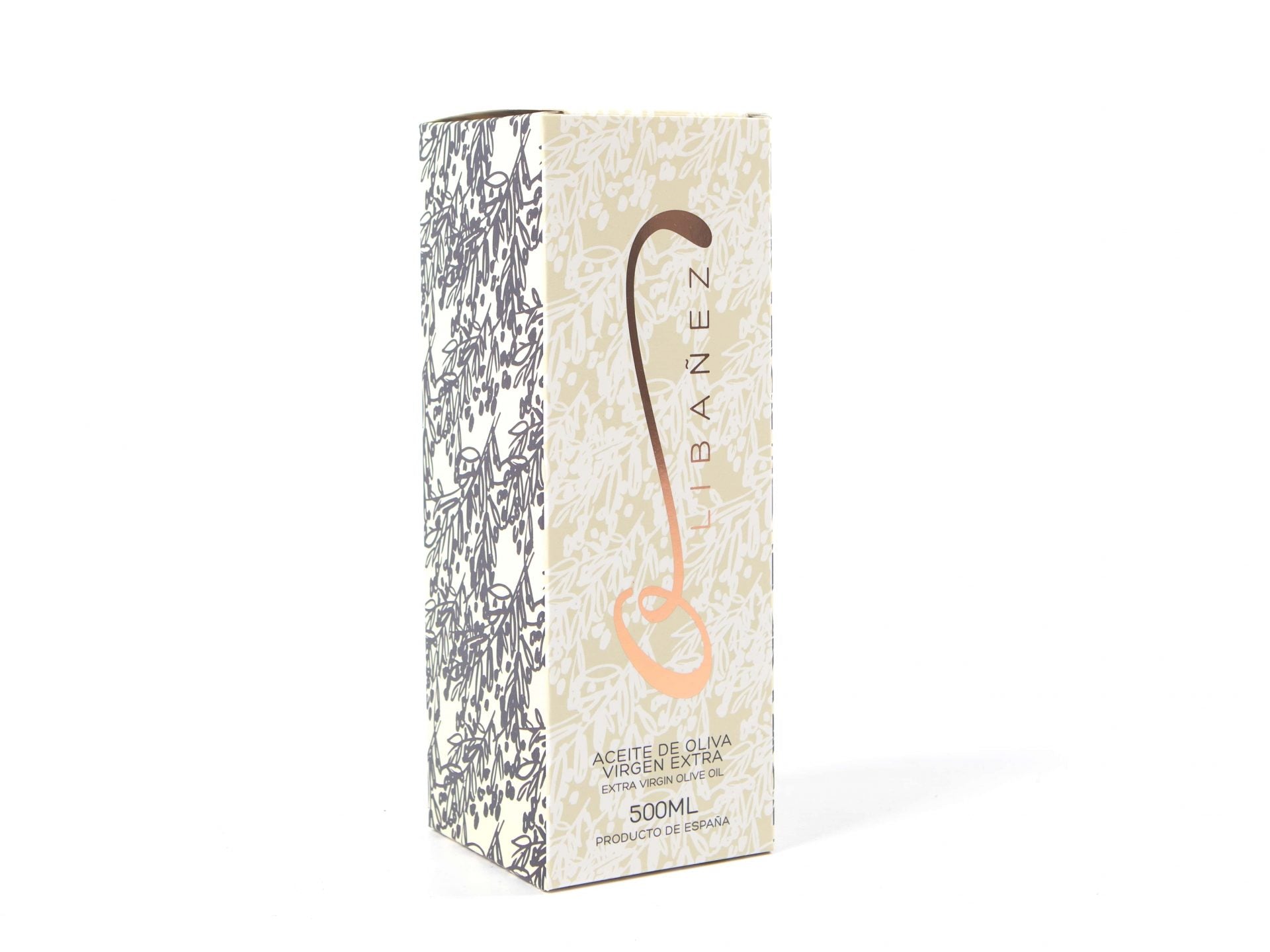 OLIBAÑEZ - Extra Virgin Olive Oil Glass Bottle 500ML in Box