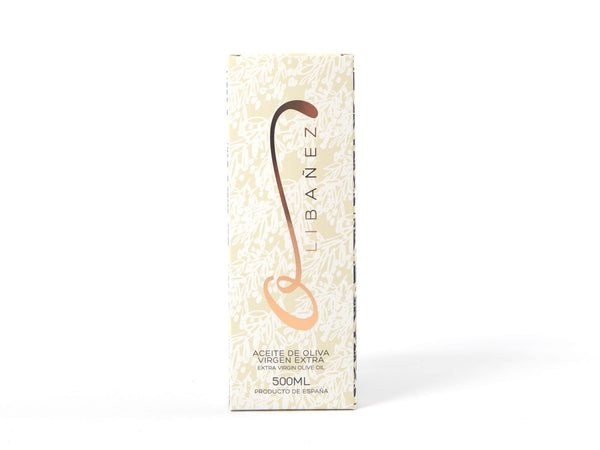 OLIBAÑEZ - Extra Virgin Olive Oil Glass Bottle 500ML in Box