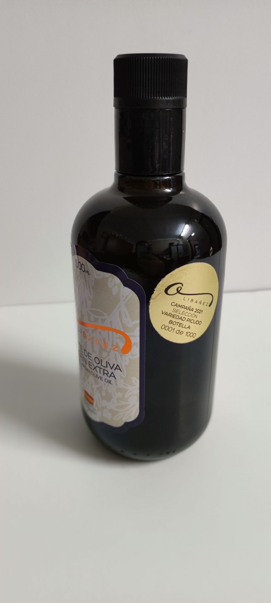 OLIBAÑEZ - Extra Virgin Olive Oil Glass Bottle 500ML in Box