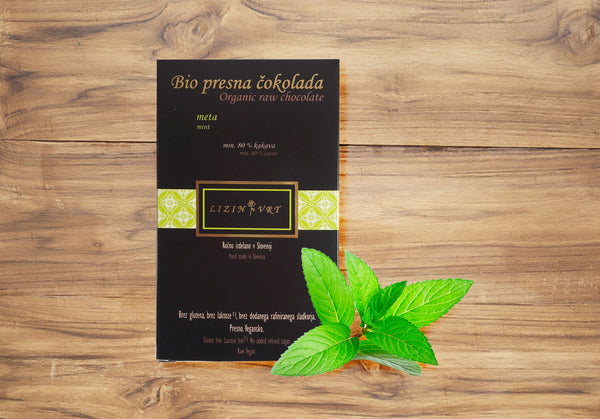 Raw Organic Chocolate - Mint