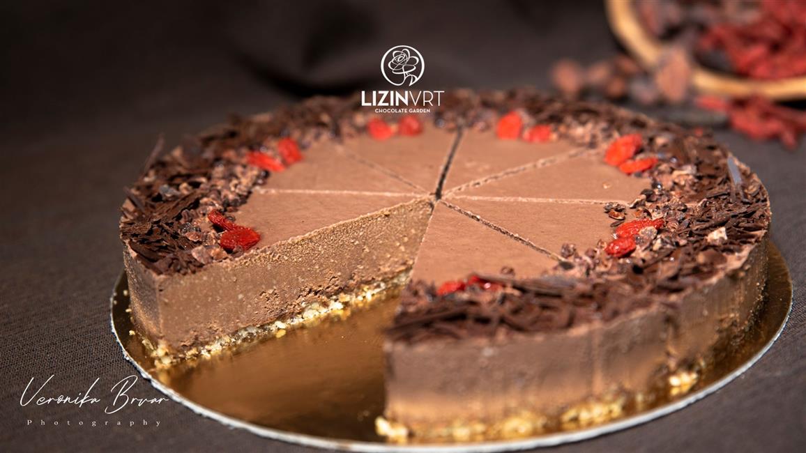 EKO PRESNA TORTA - čokolada / ORGAANIC RAW CAKE - chocolate