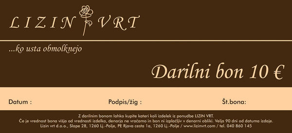 Gift token - 10€