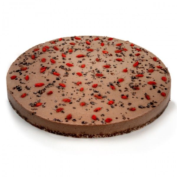 Organic raw chocolate cake - big - 16 pieces