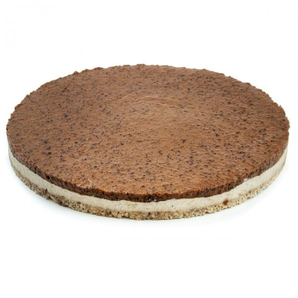 Organic raw plum cake - small - 8 pieces