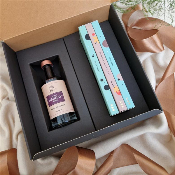 temni prestiž cokolada s poreklom in haskap liker