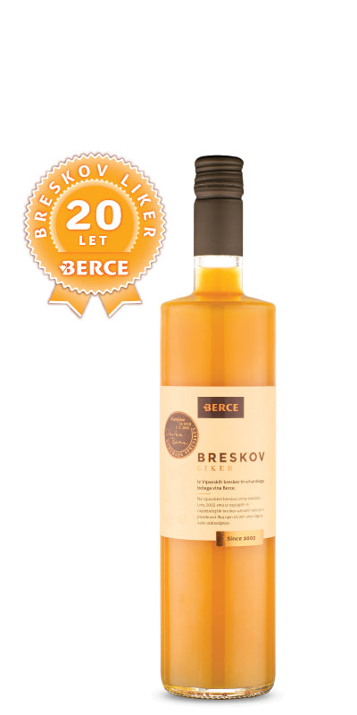 Peach liqueur 0.70l