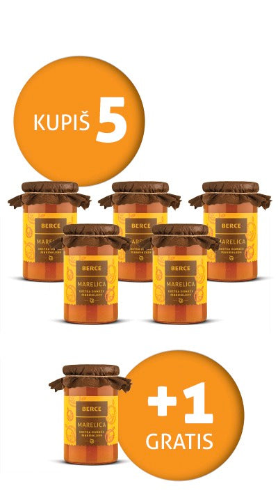 Apricot Fruit Spread 5+1 Free