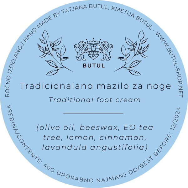 Tradicionalna mast za lagane noge