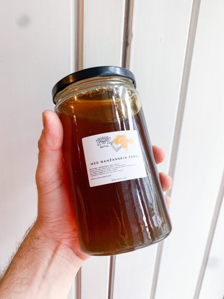 Honey from Manžan Bees Floral 212 ml