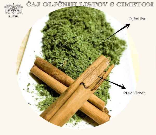 Olive Leaf Tea with Real Cinnamon 30 g