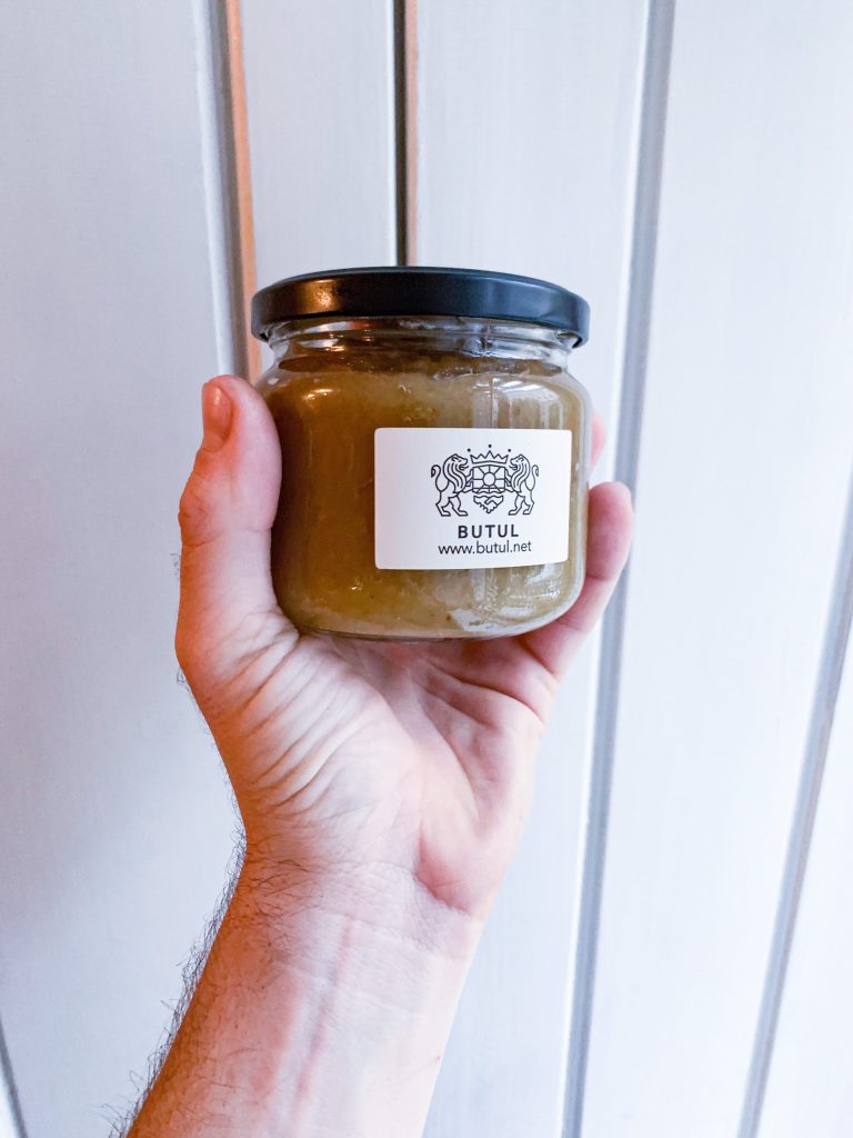 Apple Compote with Black Mint Without Added Sugar 370 ml