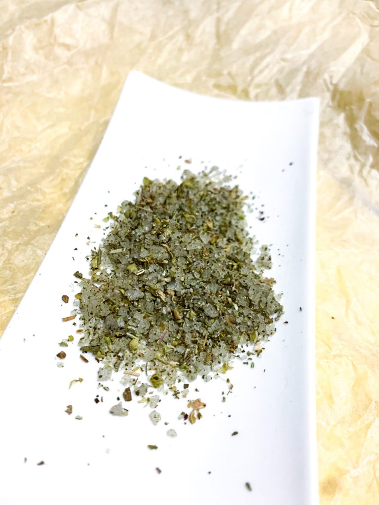 Unrefined Sea Salt with 5 Mediterranean Herbs 50 g