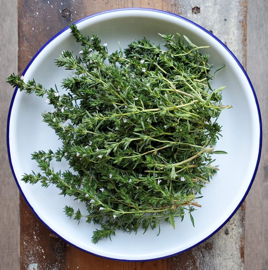 Unrefined Salt with Wild Marjoram