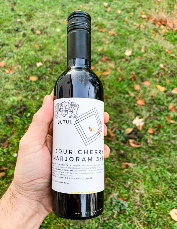 Cherry Syrup with Marjoram 250 ml