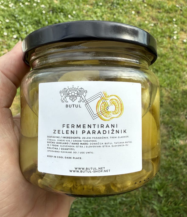 Green Tomatoes Fermented in Vinegar 370 ml