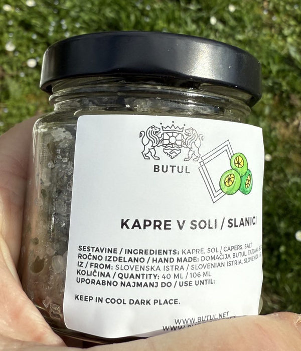 Capers in Salt 106 ml