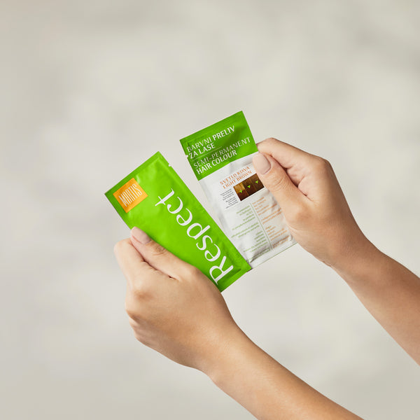 Color rinse - light brown