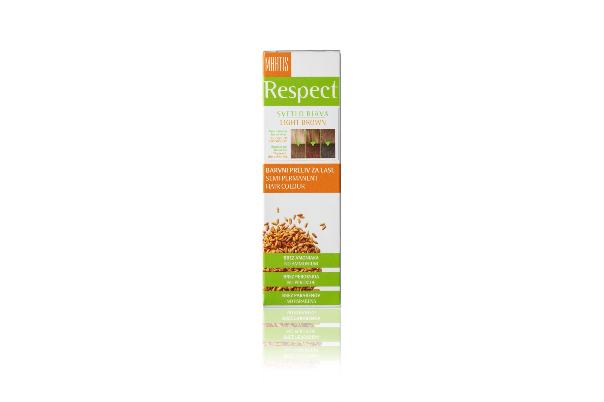 Color rinse - light brown