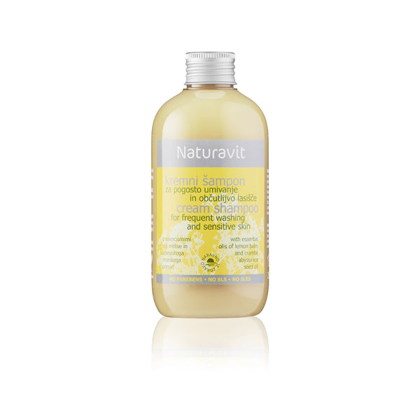 Cream Shampoo for Frequent Washing and Sensitive Scalp