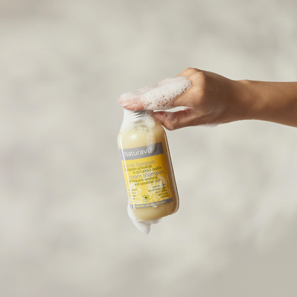 Cream Shampoo for Frequent Washing and Sensitive Scalp