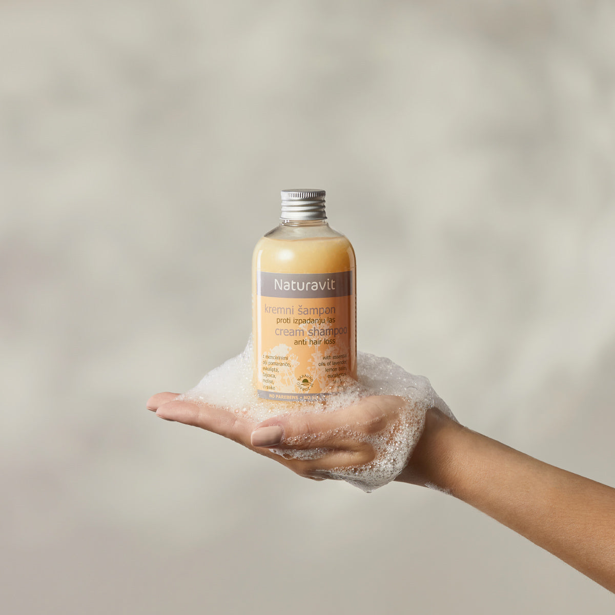 Cream Shampoo Against Hair Loss