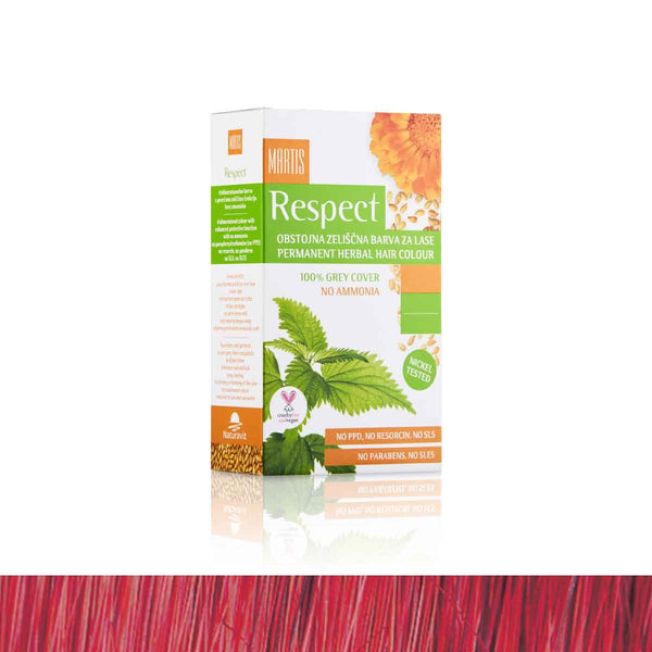 Respect - R24 Škrlatno rdeča