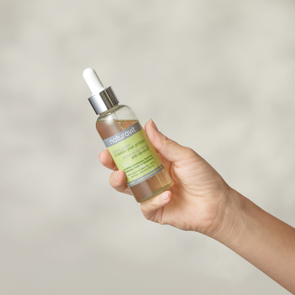 Cream Shampoo Against Dandruff Naturavit + Active Lotion Against Dandruff Naturavit