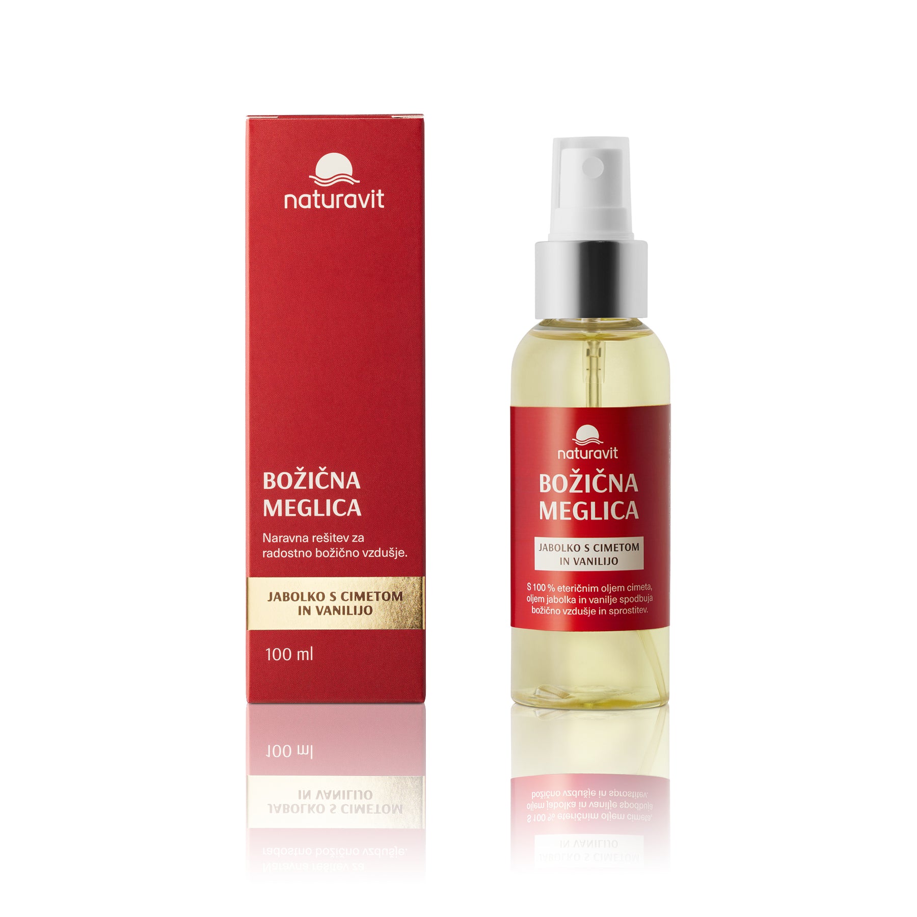 Christmas Mist with Cinnamon, Vanilla, and Apple