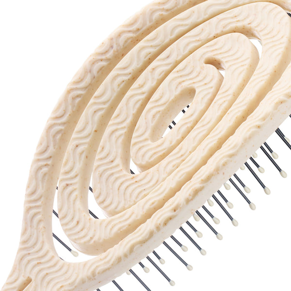 Gentle Flex Brush Spiral Hair Detangling Brush Naturavit