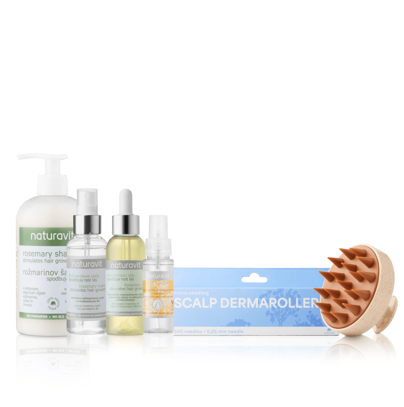 Celovit rožmarinov paket za rast las