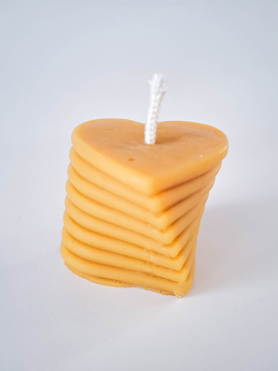 Step Heart Candle