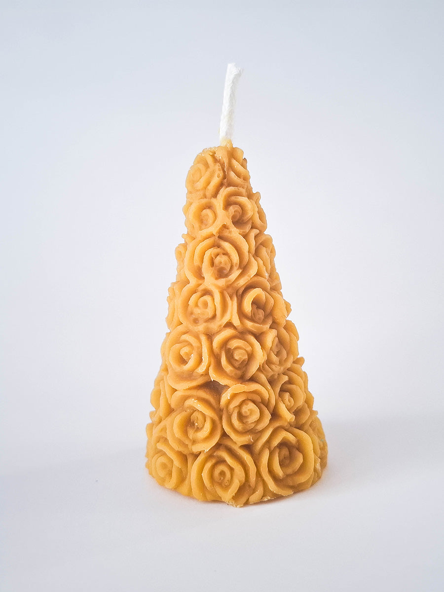 Candle with Roses