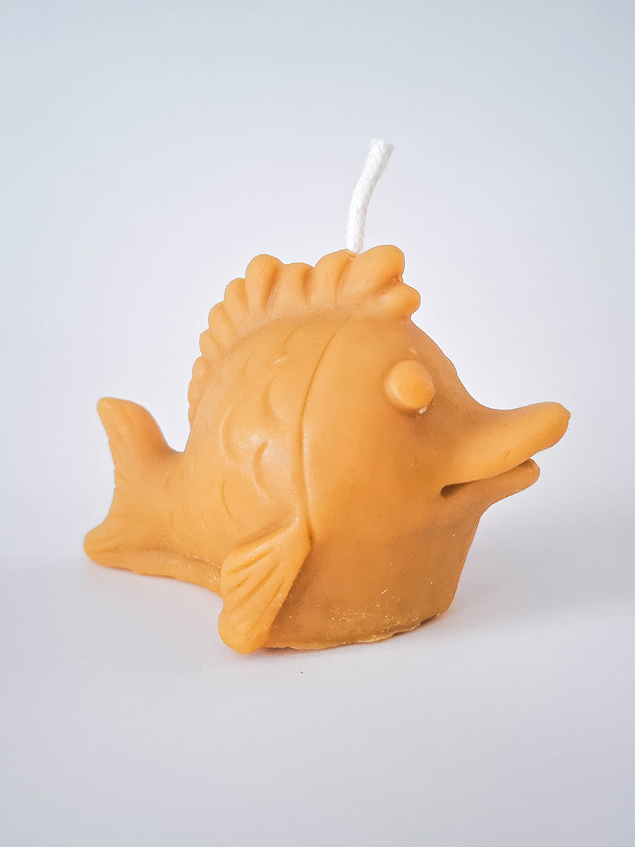 Maneuvering Fish Candle