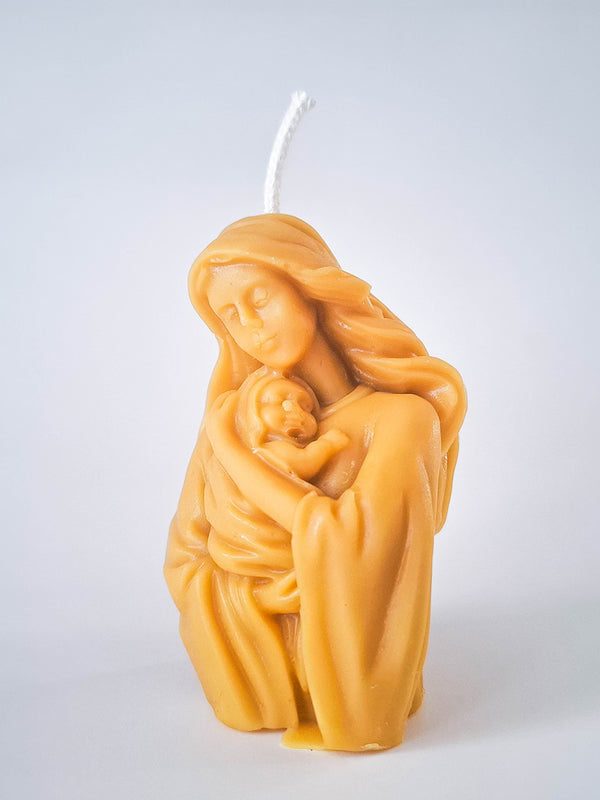 Candle Mary with Jesus