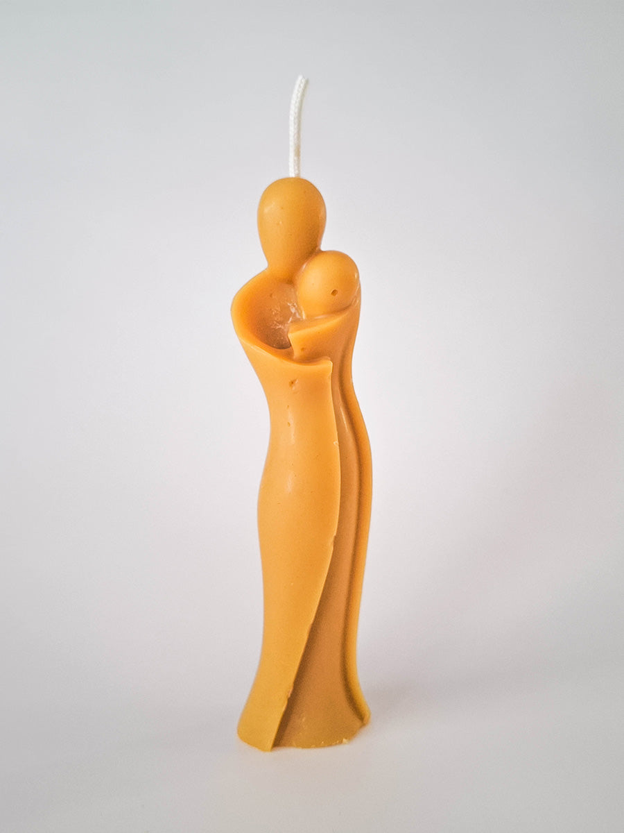 Mother candle with child
