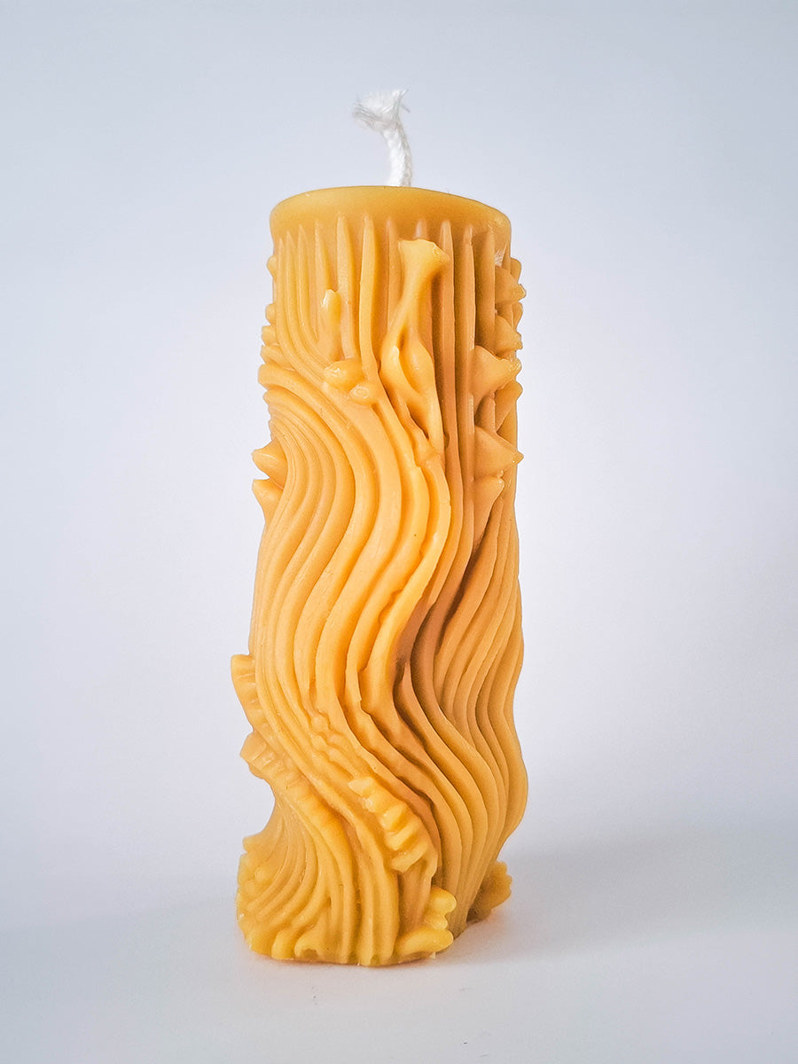 Decorative pillar candle range