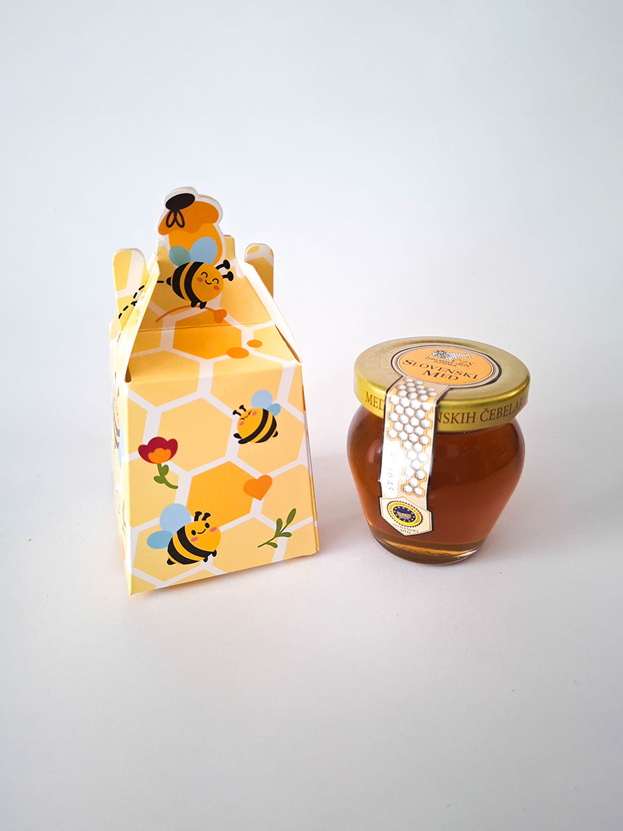 Organic Honey in a Jar
