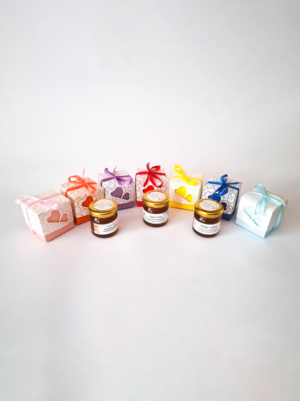 Organic Honey in Pink Box