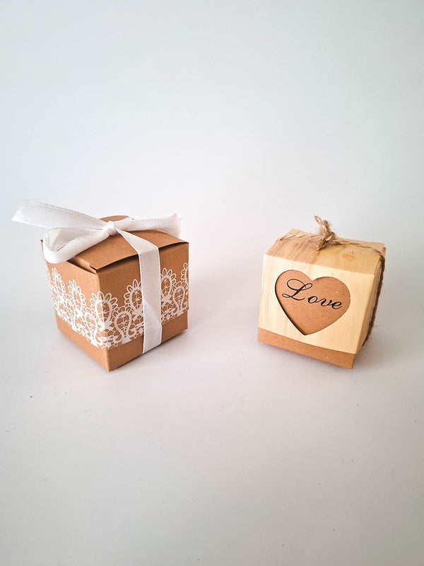 Organic Honey in Lace Box