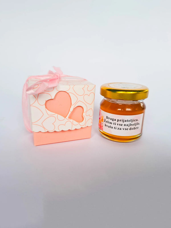 Organic honey for a friend