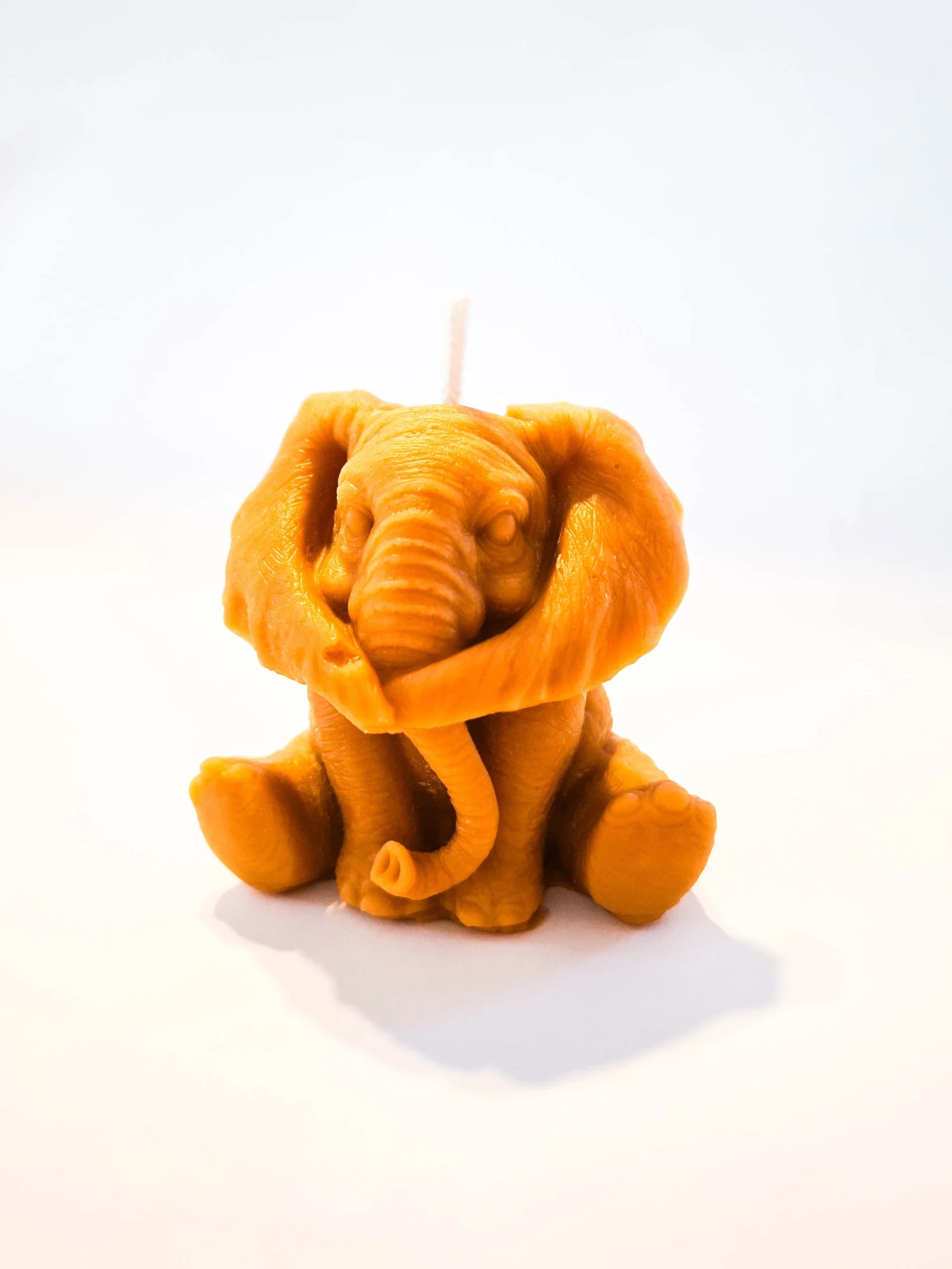 Elephant candle that doesn't smell bad