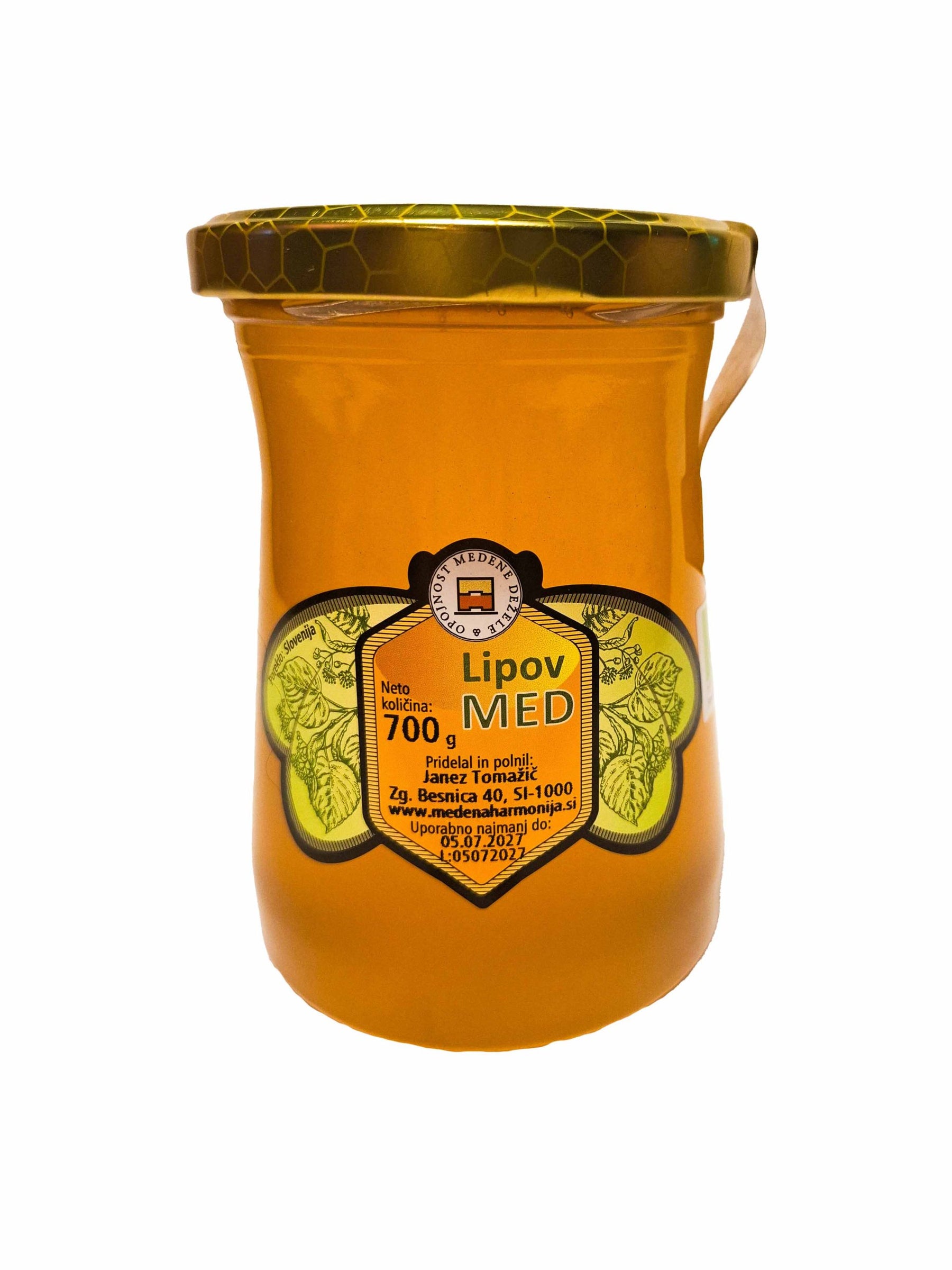 Organic and SMGO Linden Honey