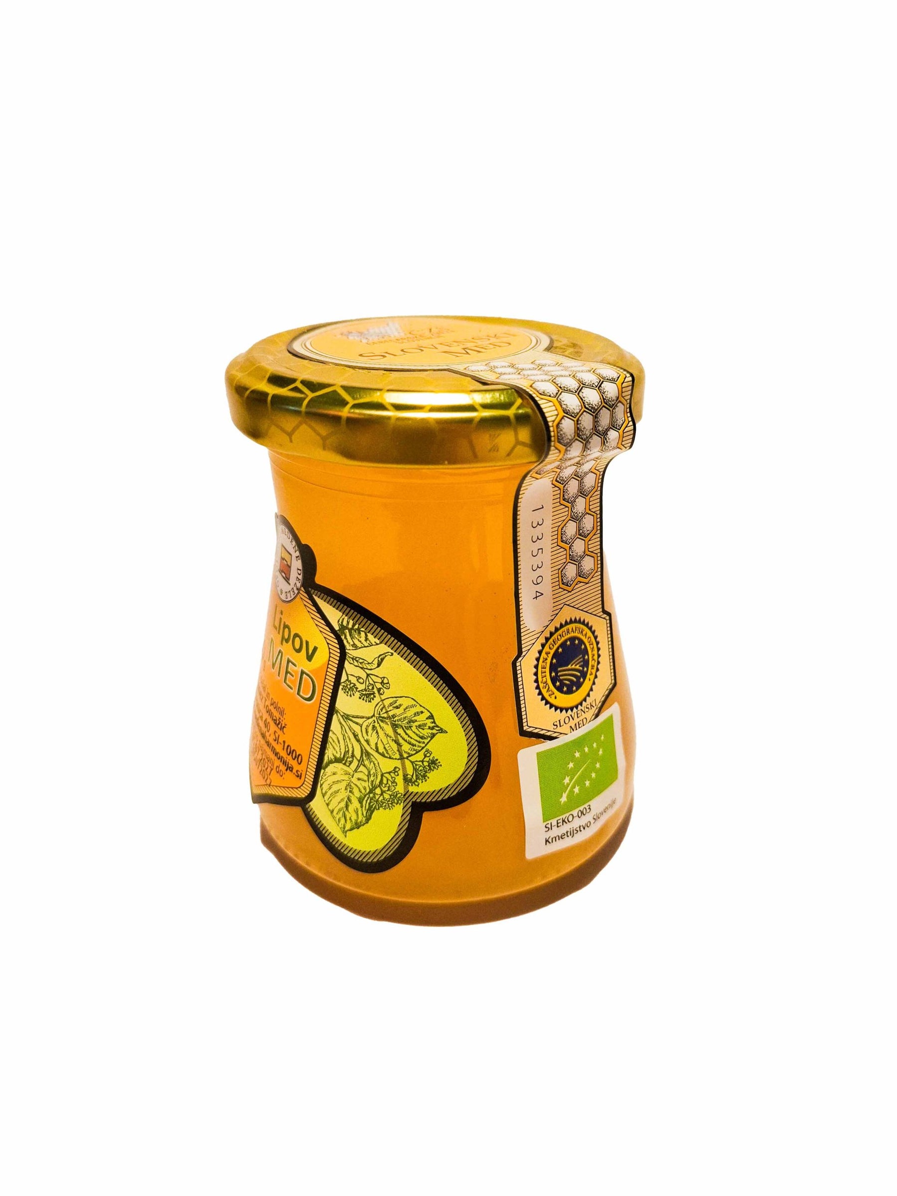 Organic and SMGO Linden Honey