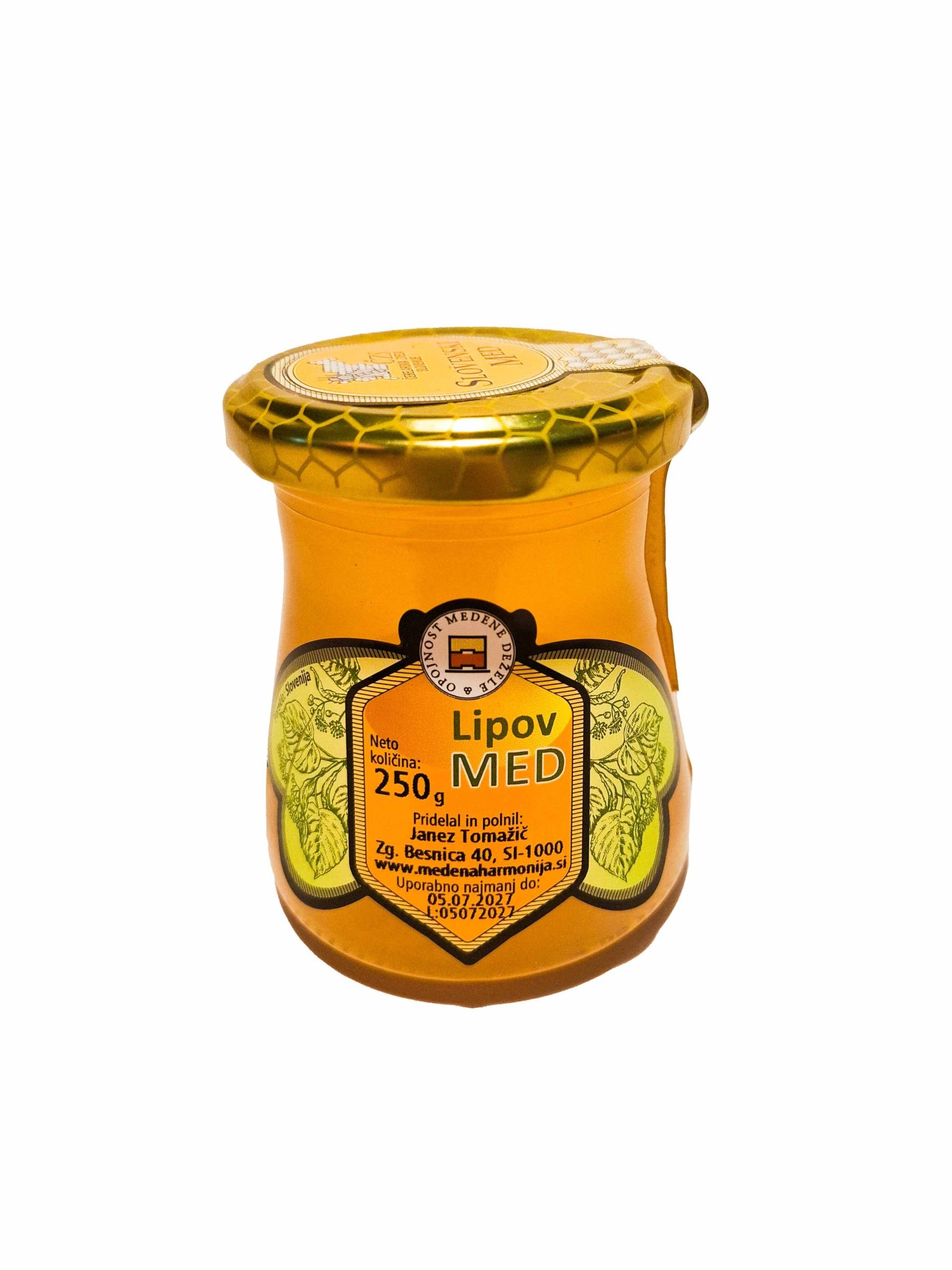 Organic and SMGO Linden Honey