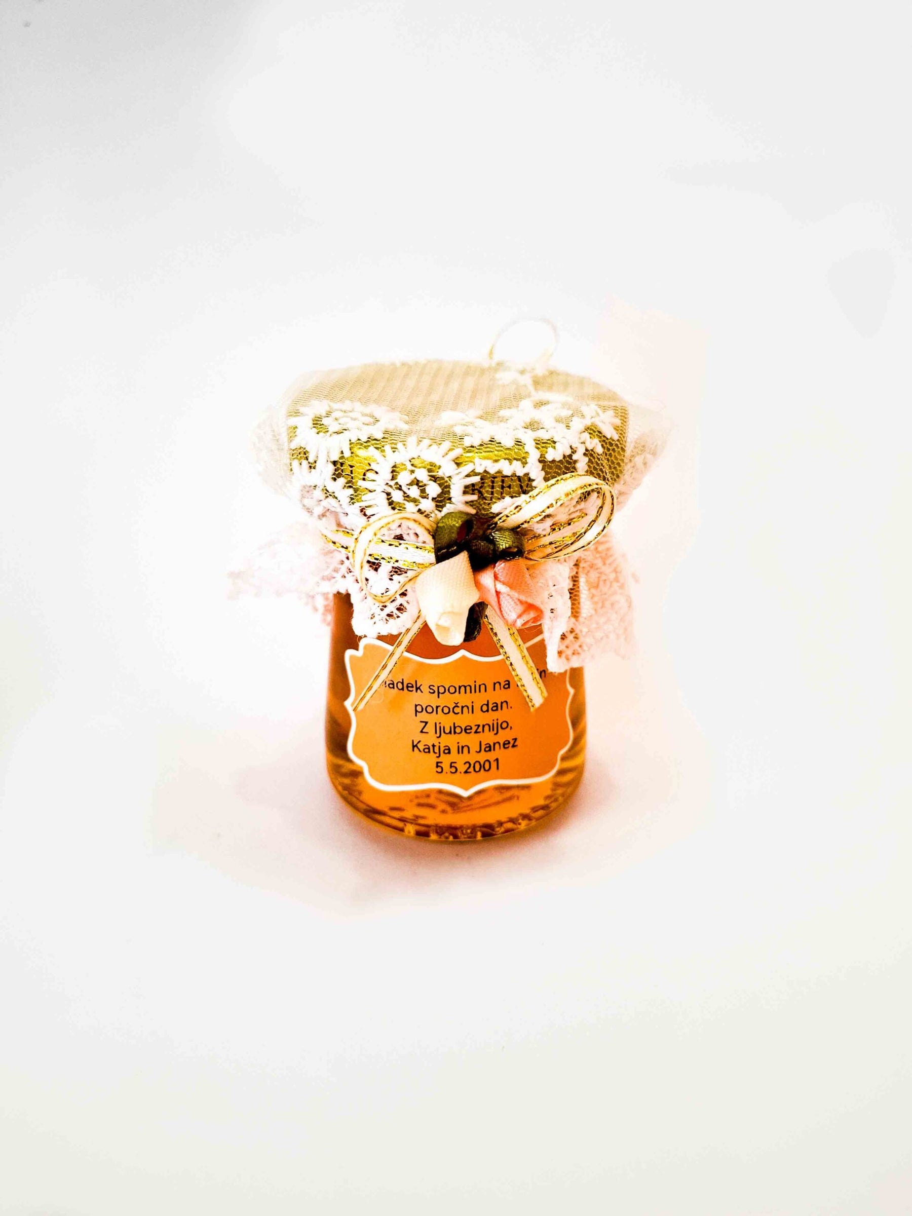 Organic Linden Honey with Lace