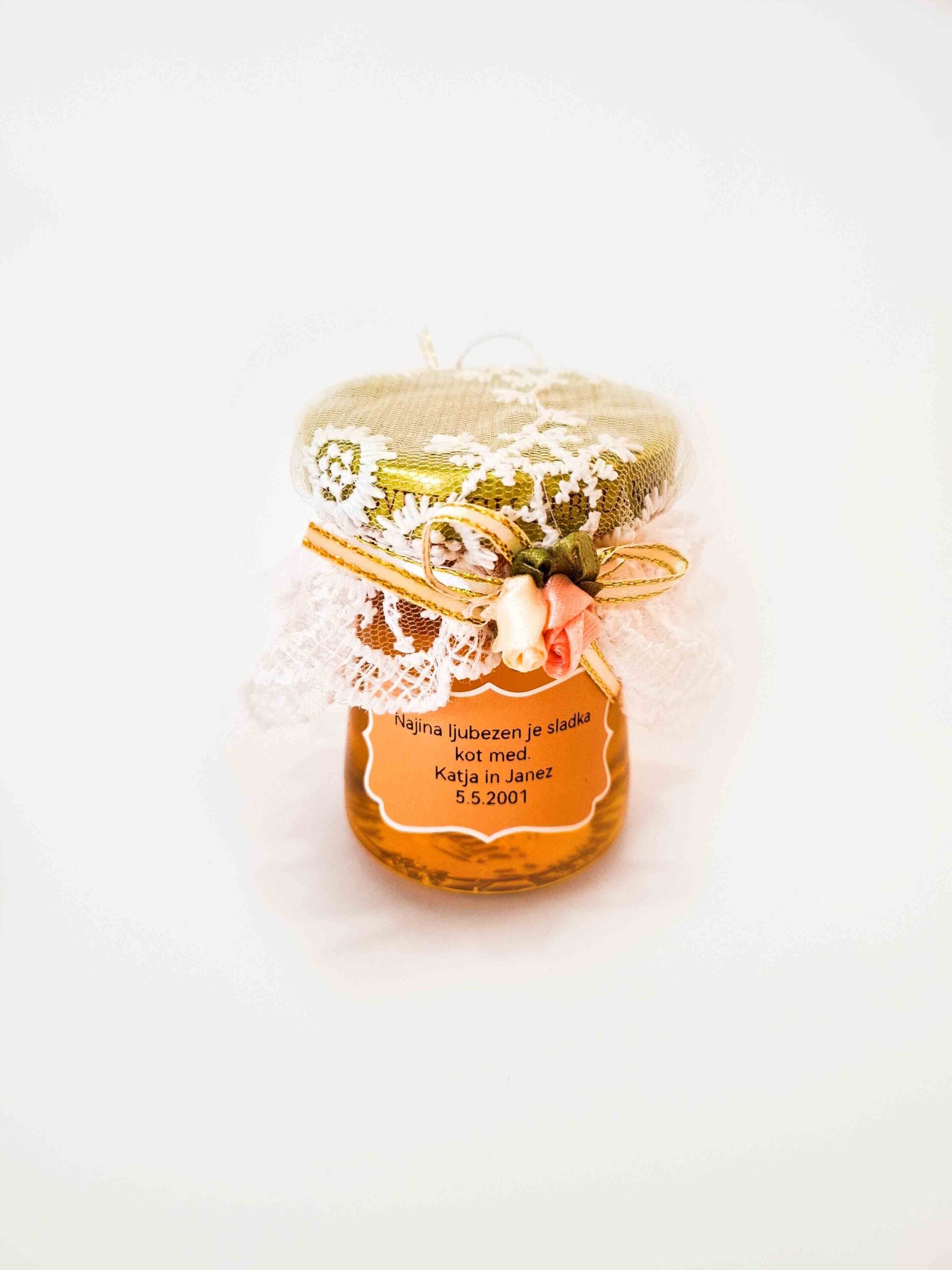 Organic Linden Honey with Lace