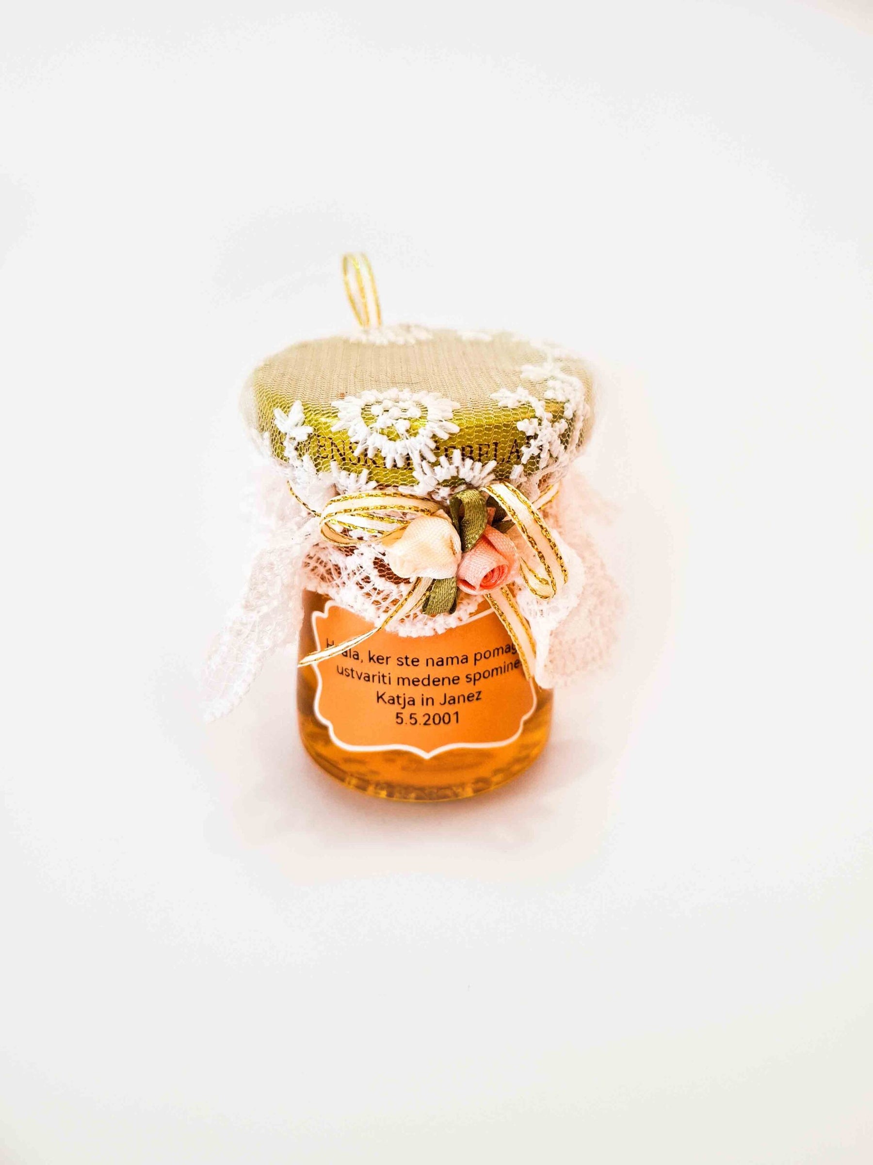 Organic Linden Honey with Lace